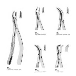 D025 Dental Extracting Forceps American Pattern upper incisor premolars roots for children
