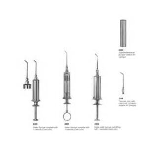 D099 Dental water syringe metal with cannula