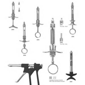 D101 Dental syringe Cartrdige syringe complete