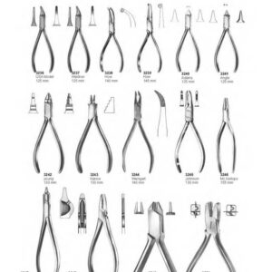 D131 Orthodontic and prosthetics pliers usa model waldron how weingart johnson aderer waldschs