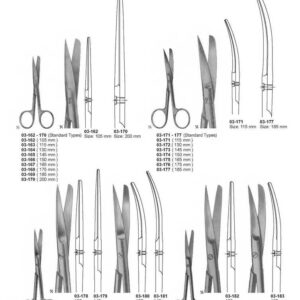 G029 Surgical Scissors Standard Slender