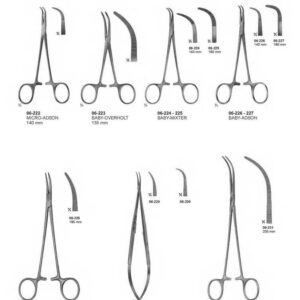 G085 Dissecting Ligature Forceps Micro Adson Baby Overholt Baby Mixter Bab Adson Nissen Yasargil Overholt Mixter