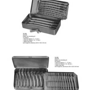 G217 Uterine Dilators Complete Sets Hegar