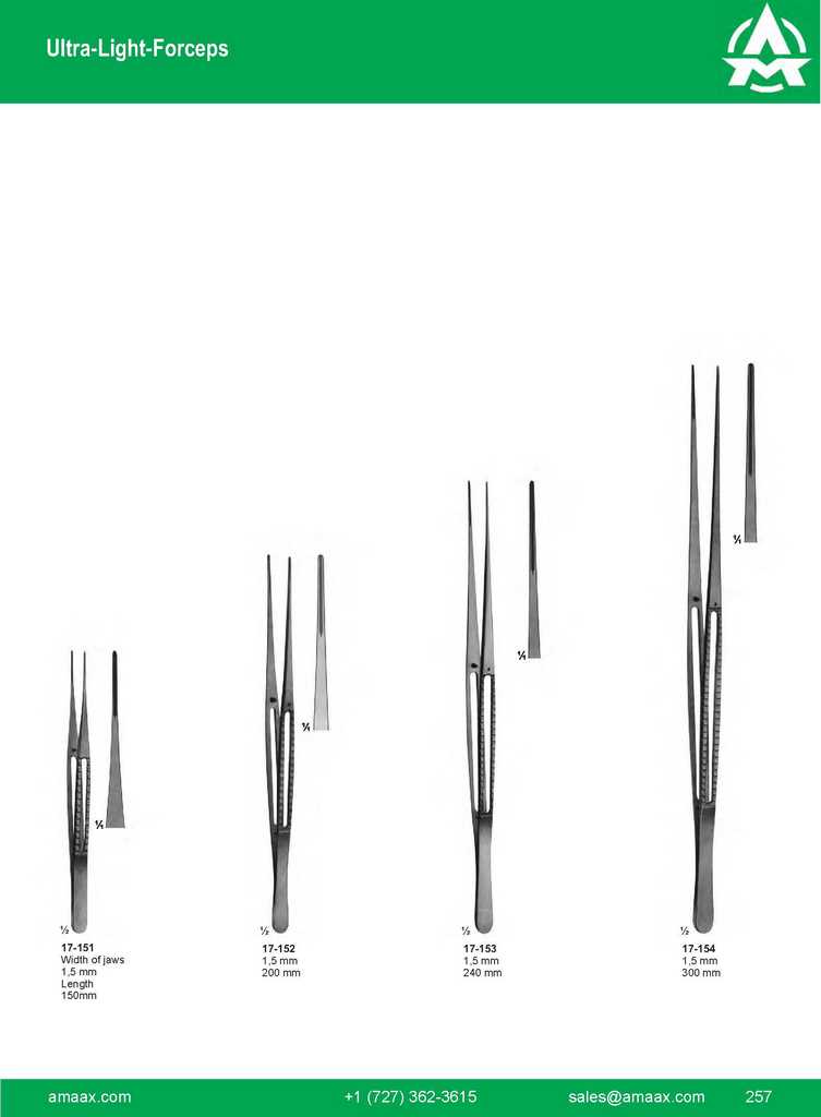 G257 Ultra Light Forceps