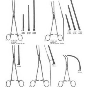 G268 Vena Cava Clamps De Bakey