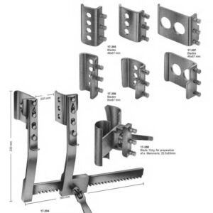 G297 Rib Spreaders Blades Finochietto Burford