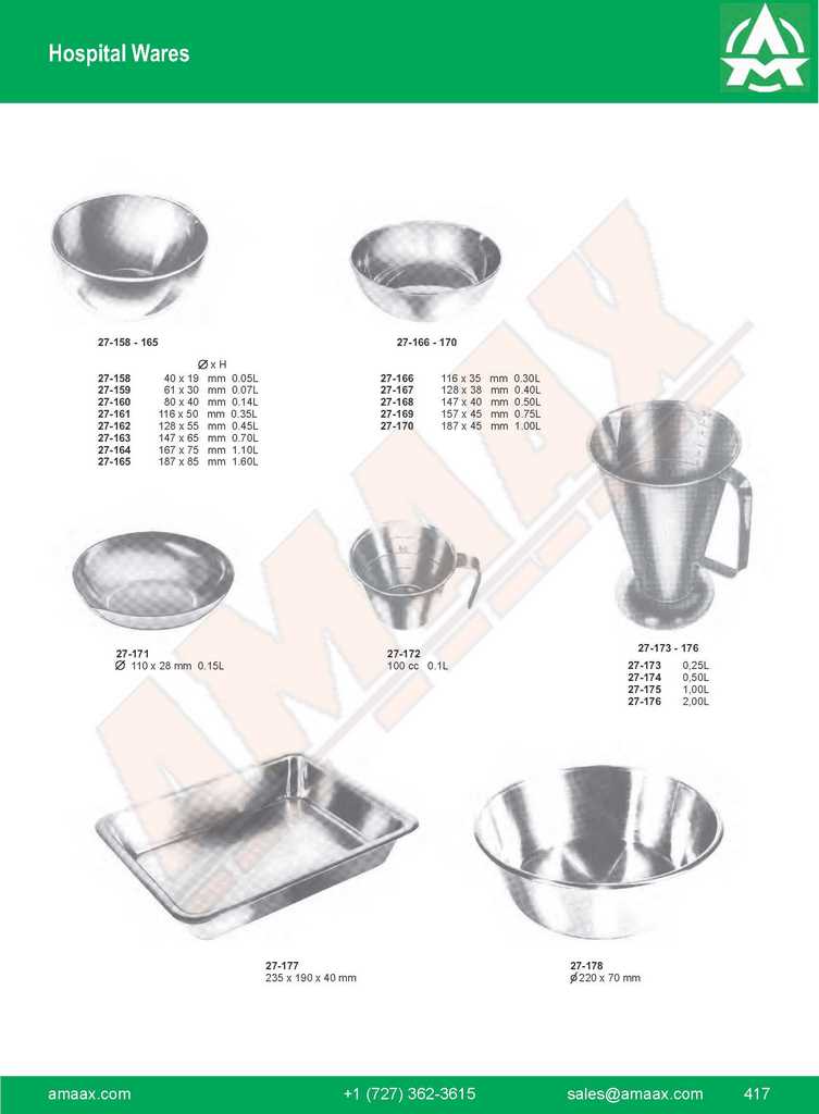 G417 hospital Wares Bowl Mug Tray